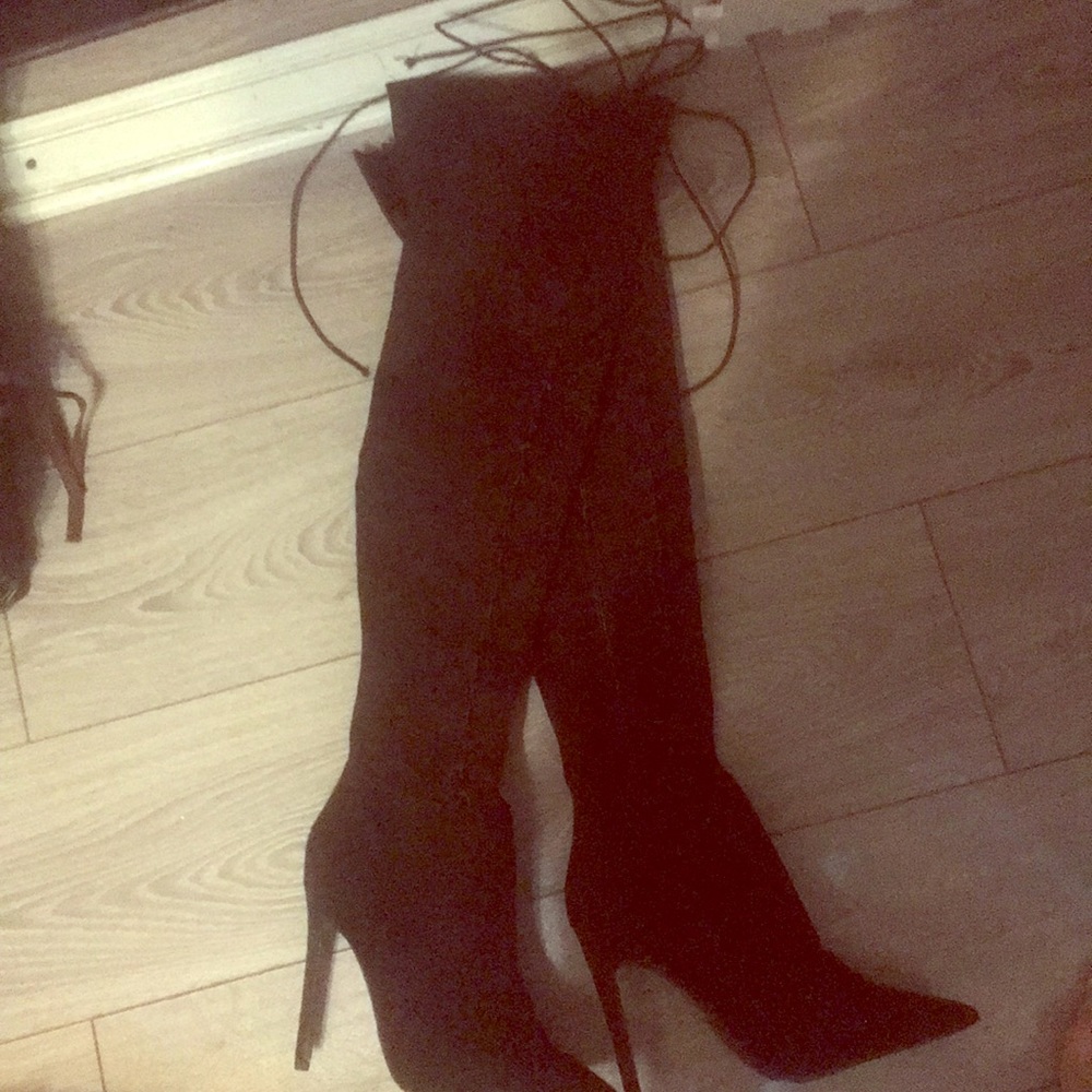 Sexy knee high boots